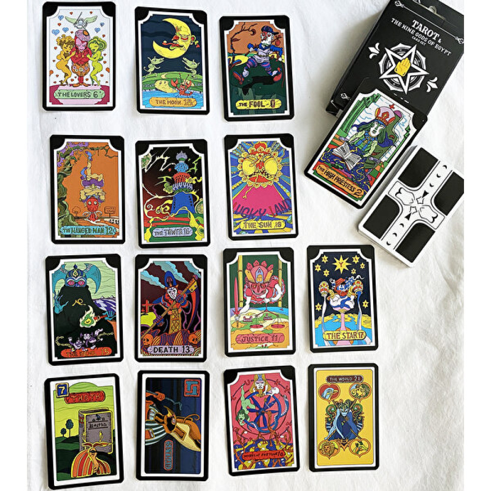 ModaZey Anime Jojo's Bizarre Adventure Cosplay Tarot Kartı - Renkli Oyun Takımları Fiyatı