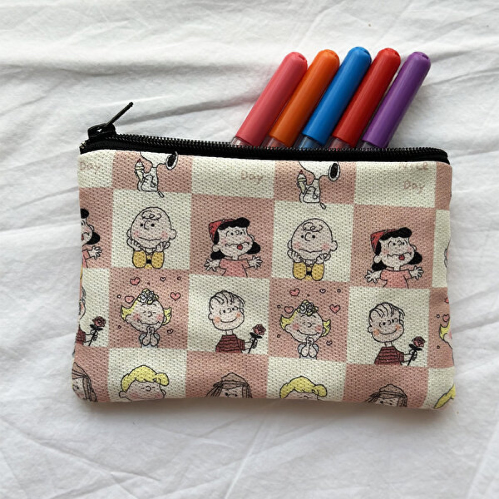 ModaZey Charlie Brown Desenli Kalemlik & Çok Amaçlı Çanta Kalemlik (Kalem Kutusu) Fiyatı