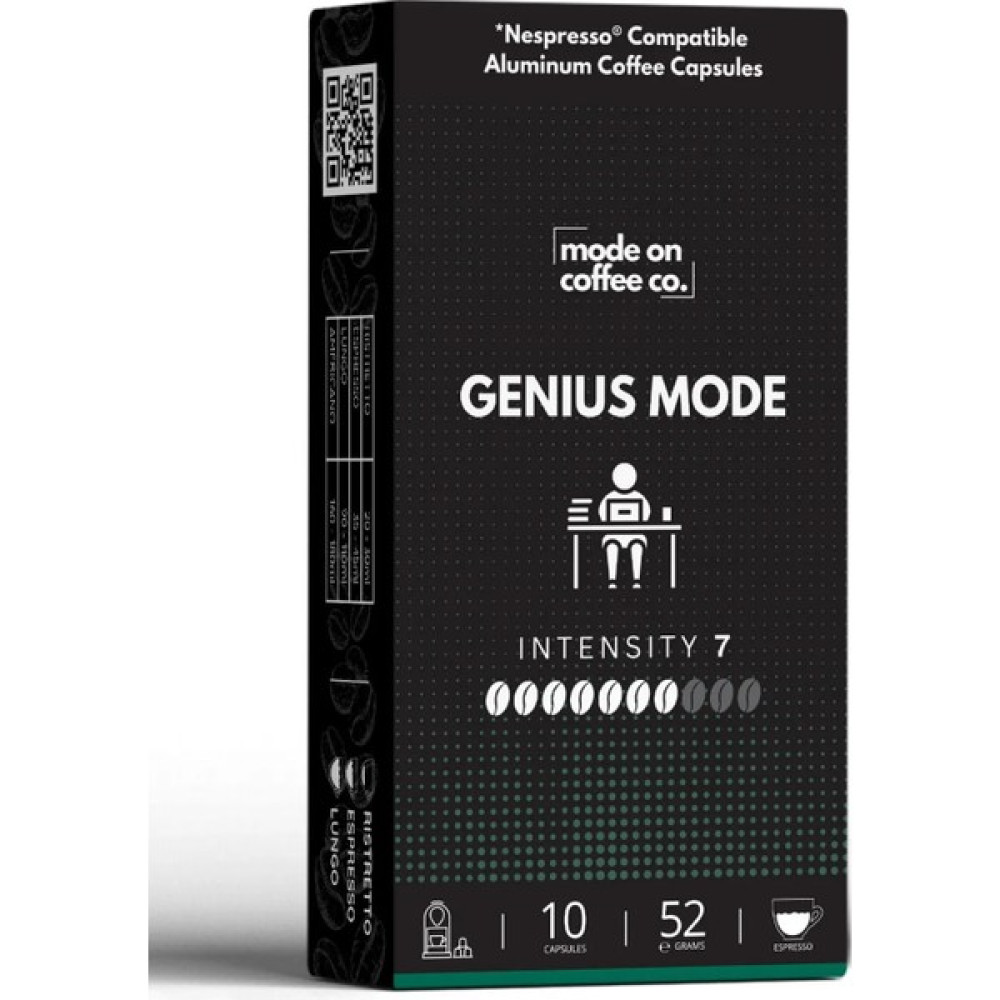 Mode On Coffee Co. Genius Mode Nespresso Uyumlu Alüminyum Kapsül Kahve - 10 Adet Diğer Fiyatı