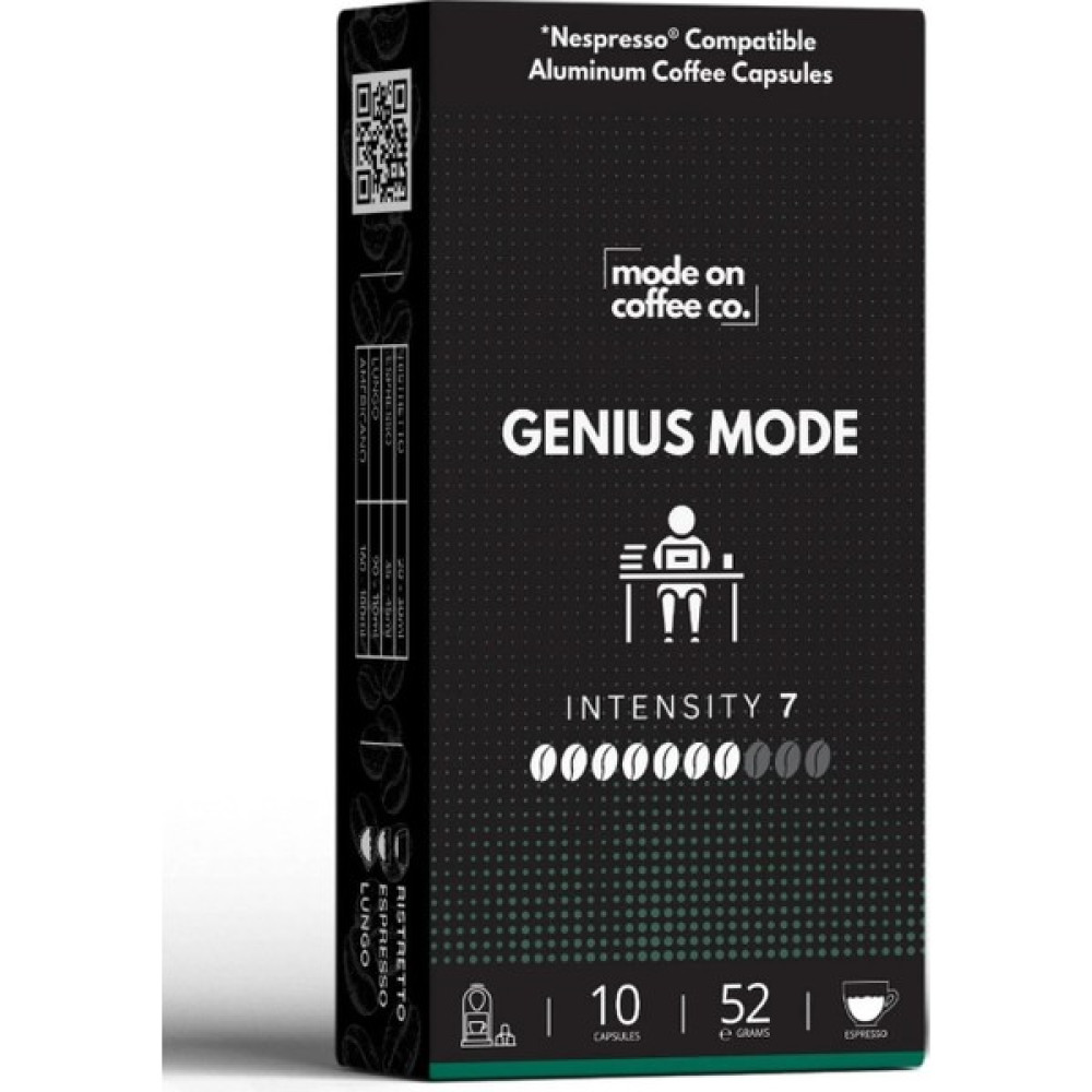 Mode On Coffee Co. Genius Mode Nespresso Uyumlu Alüminyum Kapsül Kahve - 60 Adet Diğer Fiyatı