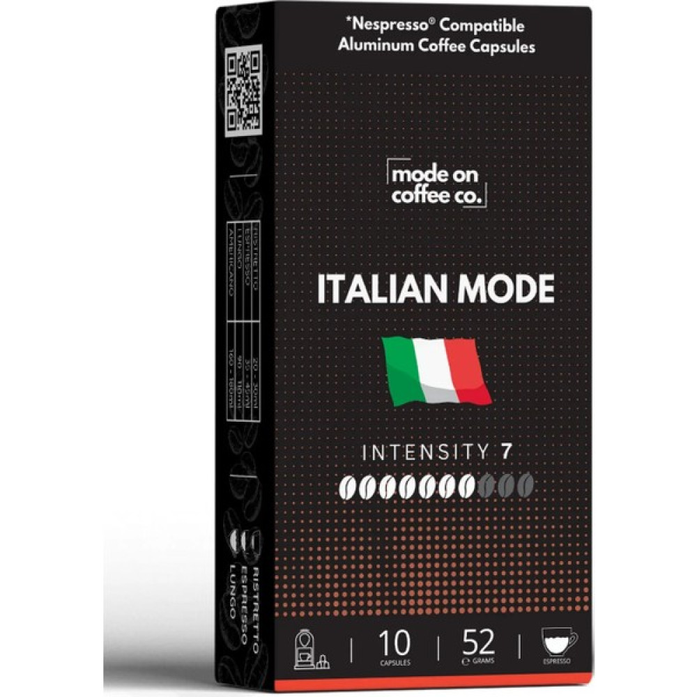 Mode On Coffee Co. Italian Mode Nespresso Uyumlu Alüminyum Kapsül Kahve - 10 Adet Diğer Fiyatı