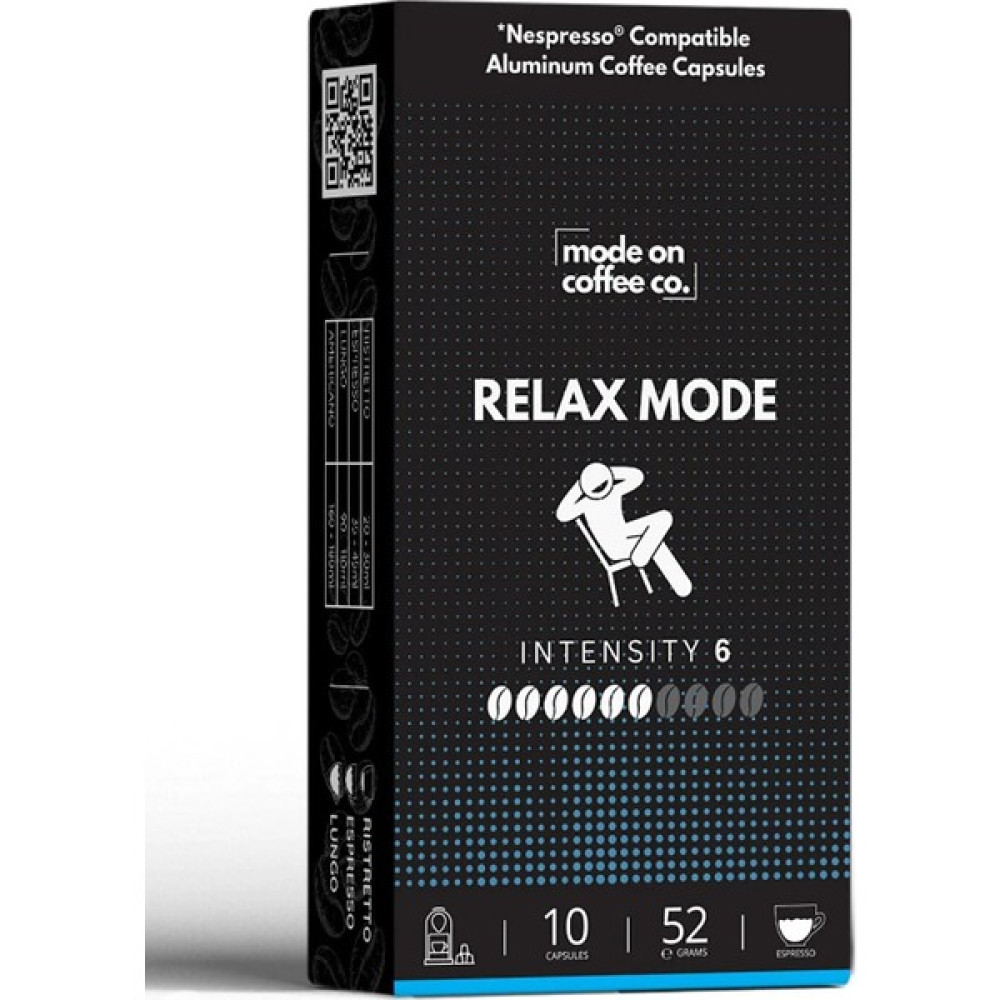 Mode On Coffee Co. Relax Mode Nespresso Uyumlu Alüminyum Kapsül Kahve - 10 Adet Diğer Fiyatı