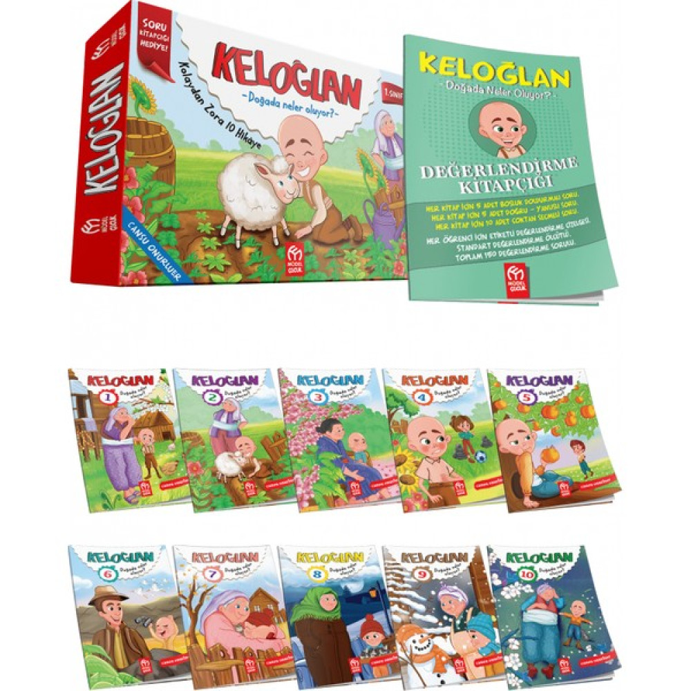 Model Eğitim Yayıncılık 1 ve 2. Sınıf Keloğlan (Doğada Neler Oluyor?) Çocuk Masal Fiyatı