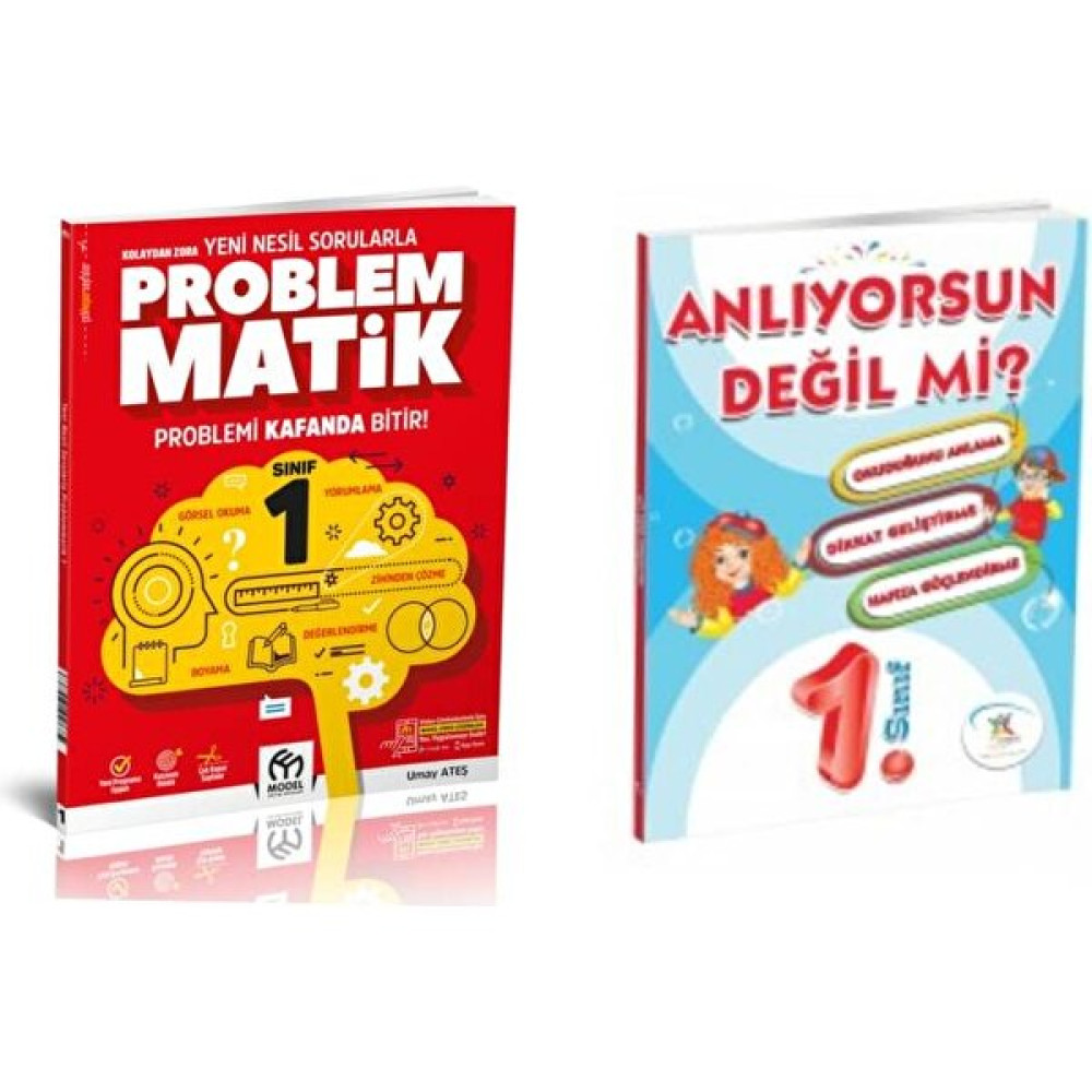 Model Eğitim Yayıncılık 1.sınıf Yeni Nesil Problemmatik ve Anlıyorsun Değil Mi Tüm Dersler Fiyatı