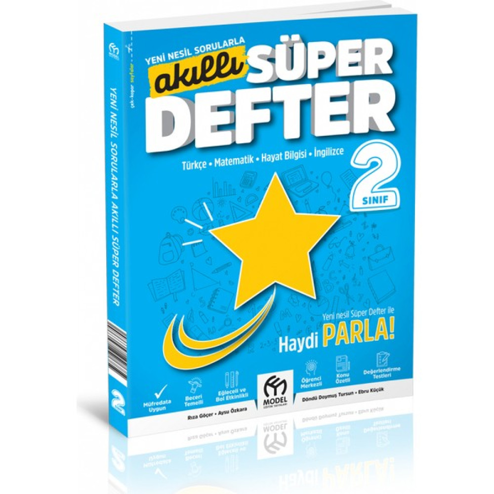 Model Eğitim Yayıncılık 2 Akıllı Süper Defter Tüm Dersler Fiyatı