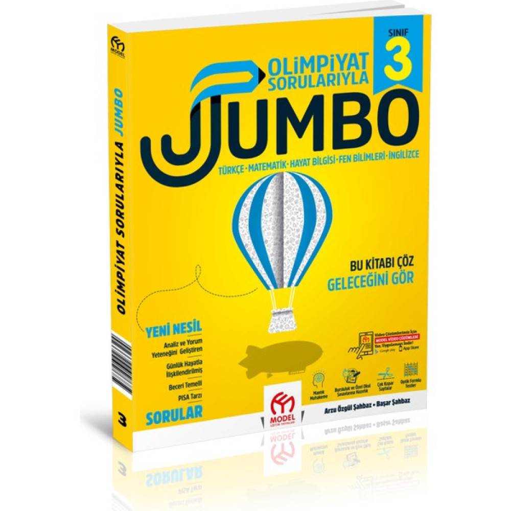 Model Eğitim Yayıncılık 3. Sınıf Jumbo Olimpiyat Soru Bankası Tüm Dersler Fiyatı