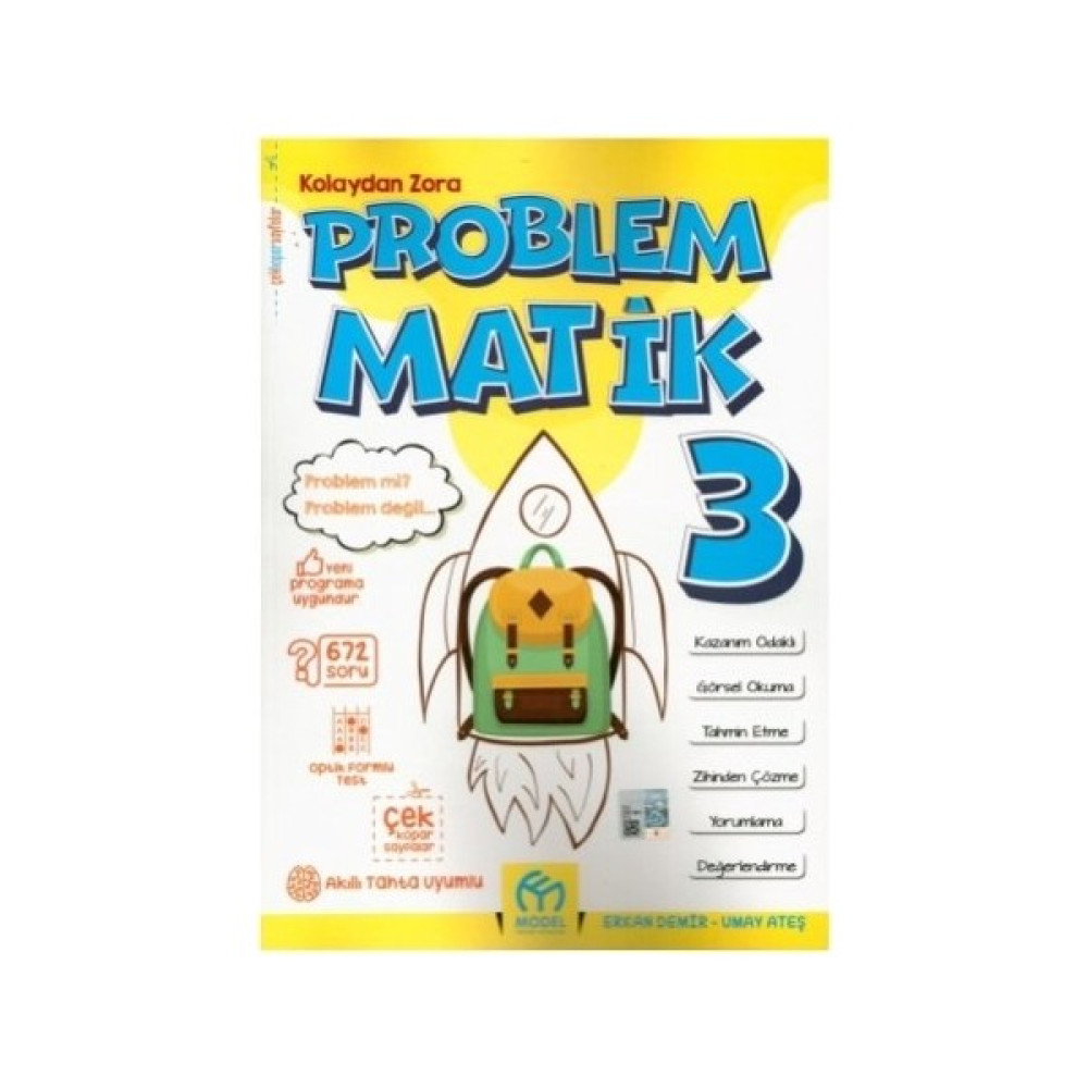 Model Eğitim Yayıncılık 3. Sınıf Problem Matik Kolaydan Zora Matematik Fiyatı
