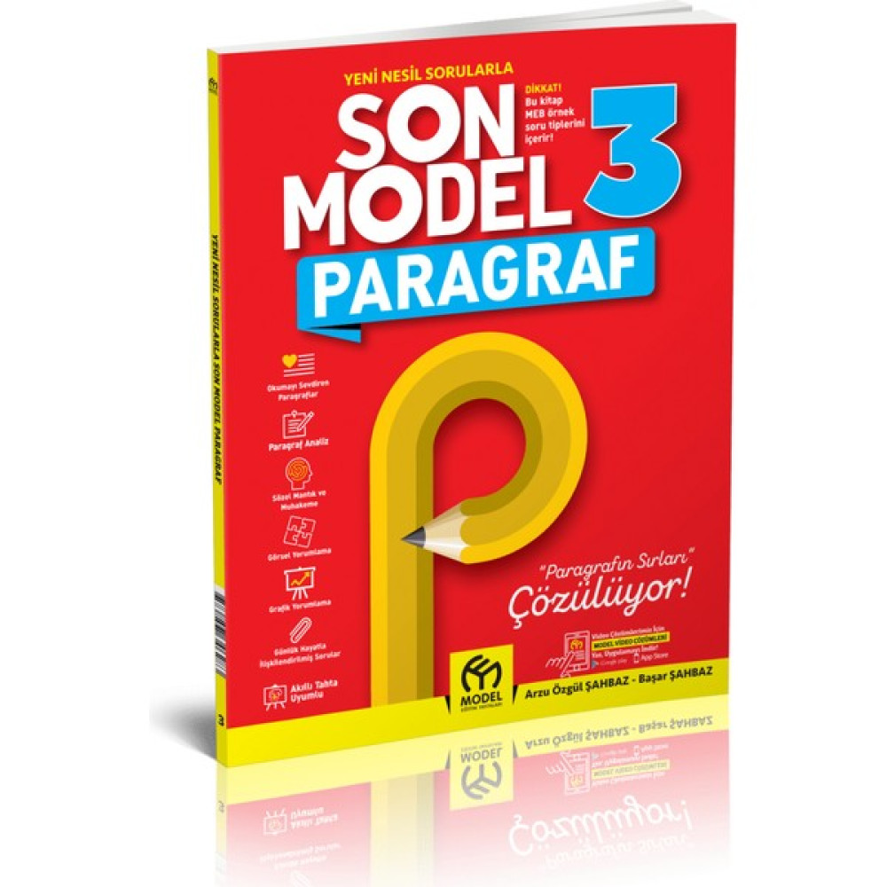 Model Eğitim Yayıncılık 3 Son Model Paragraf Tüm Dersler Fiyatı