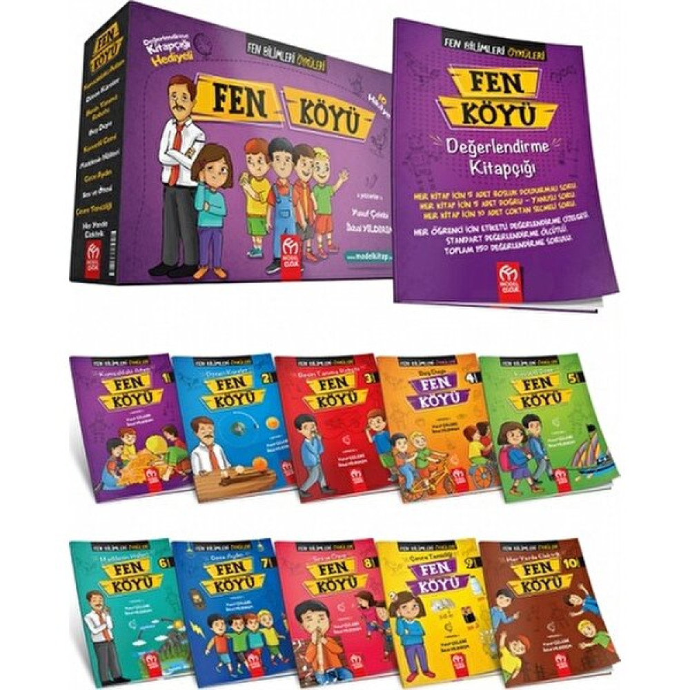 Model Eğitim Yayıncılık 3. ve 4. Sınıf Fen Köyü Hikaye Seti 10 Kitap Çocuk Öykü Fiyatı