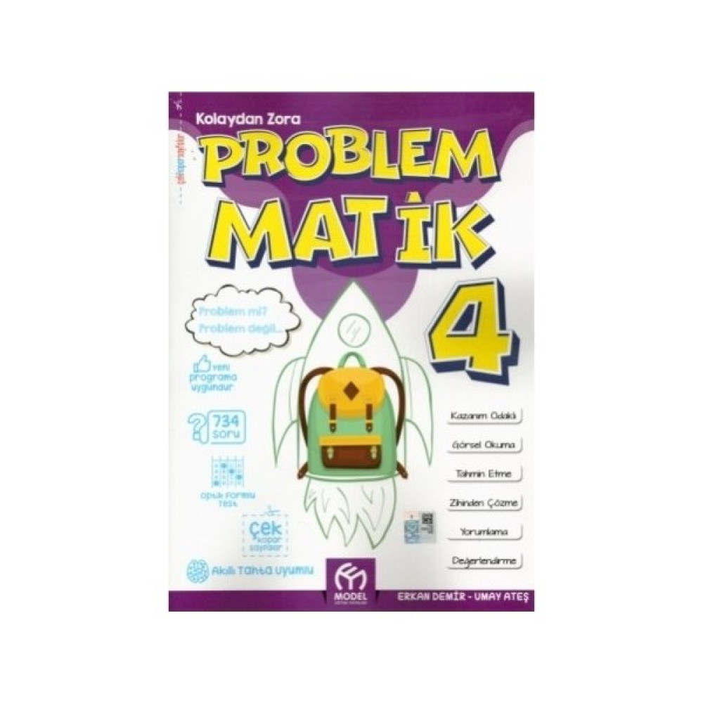 Model Eğitim Yayıncılık 4. Sınıf Problem Matik Kolaydan Zora Matematik Fiyatı