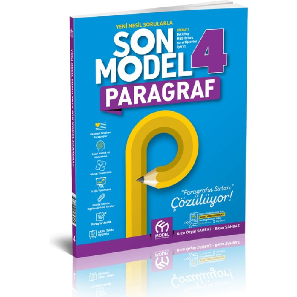 Model Eğitim Yayıncılık 4 Son Model Paragraf Tüm Dersler Fiyatı