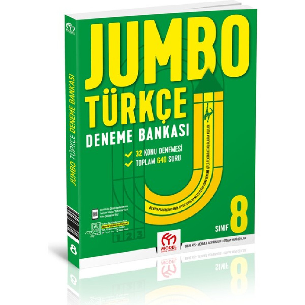 Model Eğitim Yayıncılık 8. Sınıf Türkçe Jumbo Deneme Bankası Türkçe Fiyatı