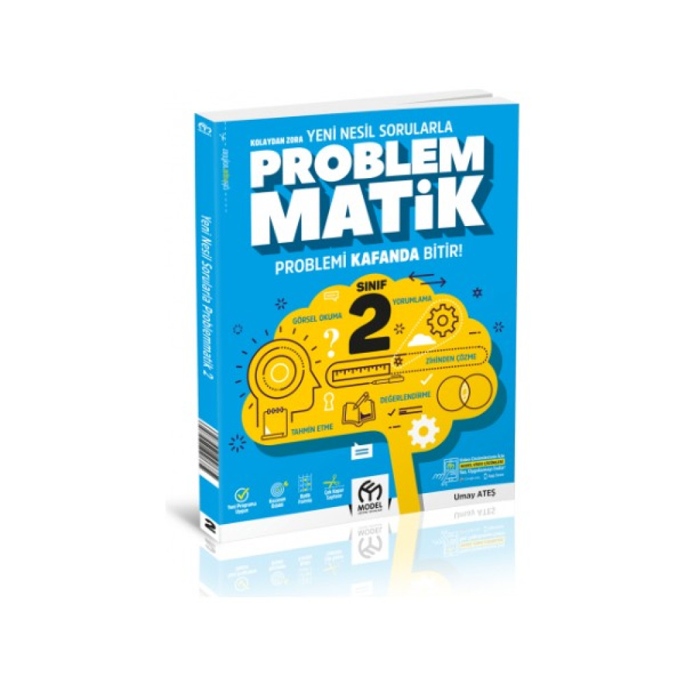 Model Eğitim Yayıncılık Model Yayınları 2.Sınıf Kolaydan Zora Yeni Nesil Sorularla Problemmatik Matematik Fiyatı