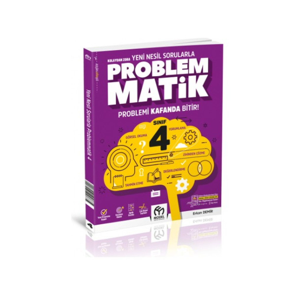 Model Eğitim Yayıncılık Model Yayınları 4.Sınıf Kolaydan Zora Yeni Nesil Sorularla Problemmatik Matematik Fiyatı