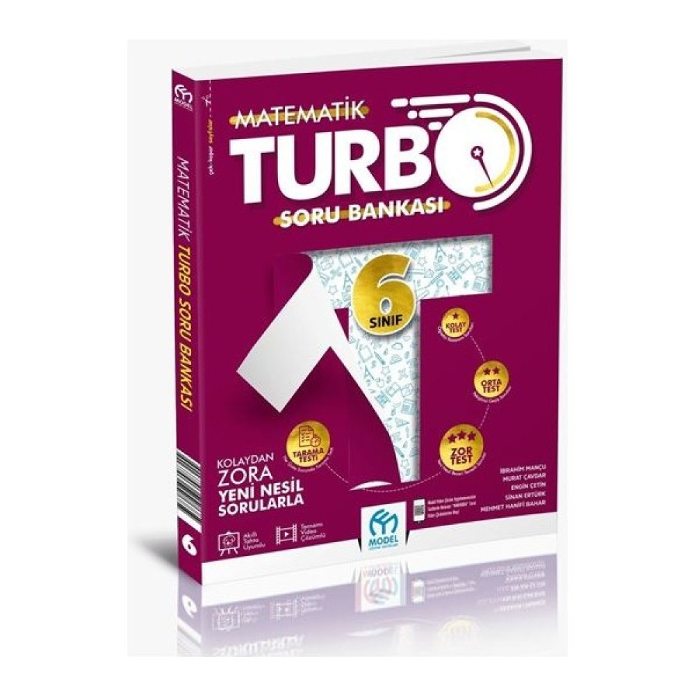 Model Eğitim Yayıncılık Model Yayınları 6.Sınıf Turbo Matematik Soru Bankası Matematik Fiyatı