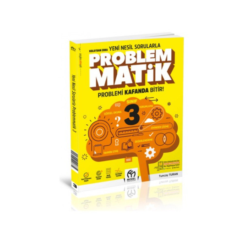 Model Eğitim Yayıncılık Modelyayınları 3.Sınıf Kolaydan Zora Yeni Nesil Sorularla Problemmatik Matematik Fiyatı