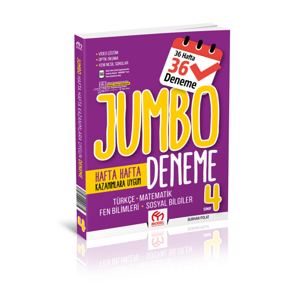 Model Eğitim Yayınları 4.Sınıf Jumbo Tüm Dersler Deneme Yardımcı Kitaplar Fiyatı
