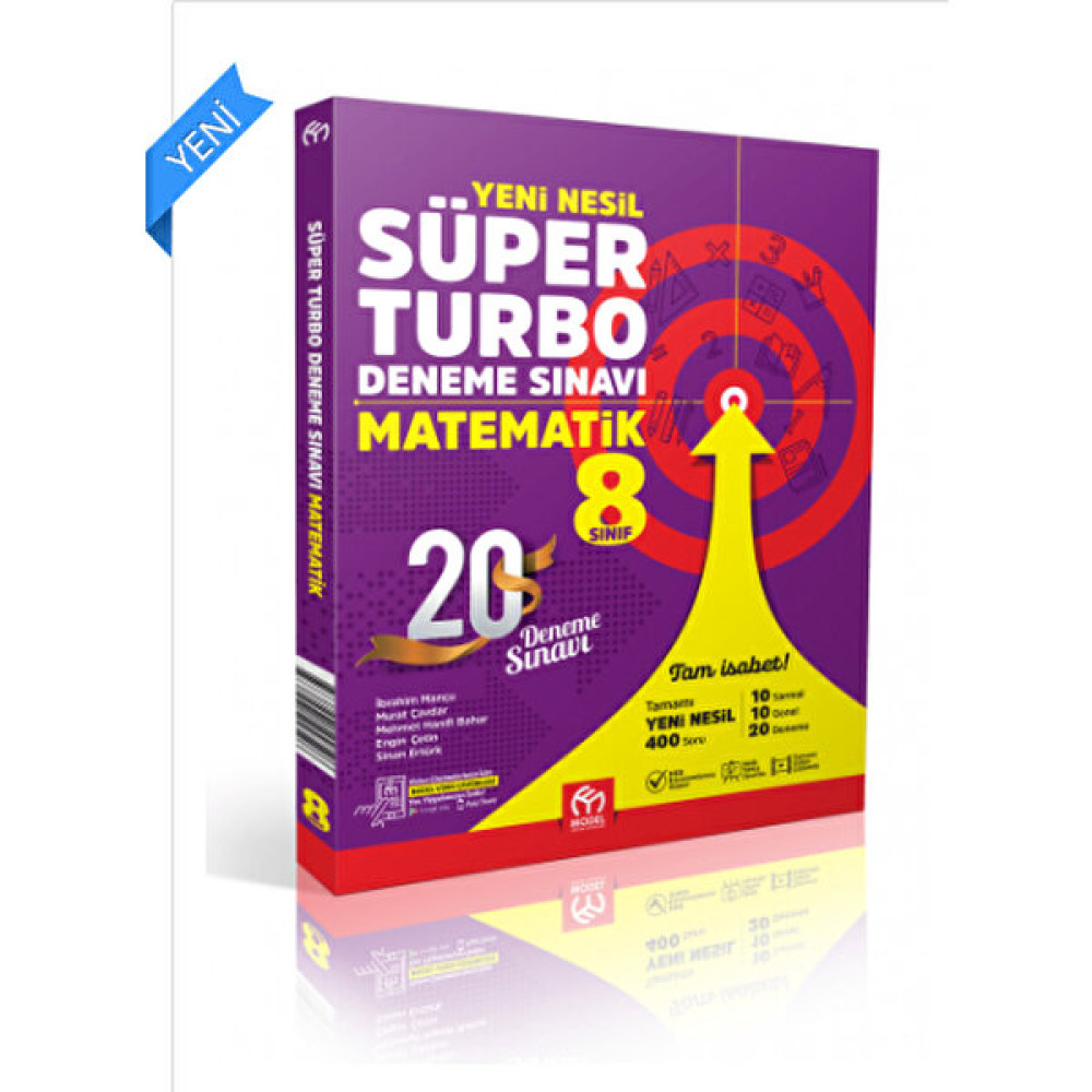 Model Eğitim Yayınları 8.Sınıf Matematik Süper Turbo Deneme Sınavı Matematik Fiyatı