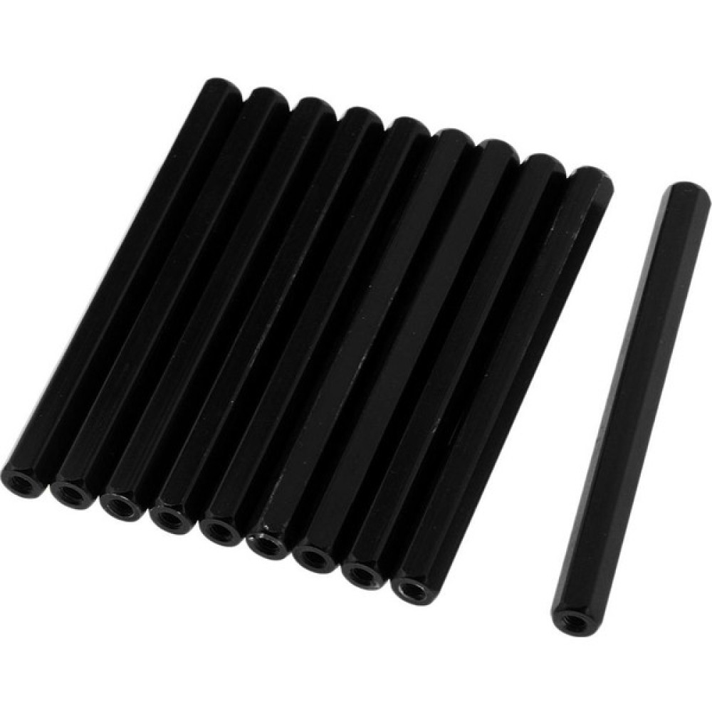 Model Uçak Değiştirme Için 10 Pc Hex M3 Aralayıcılar Alüminyum 80MM Siyah Oto Boyaları Fiyatı