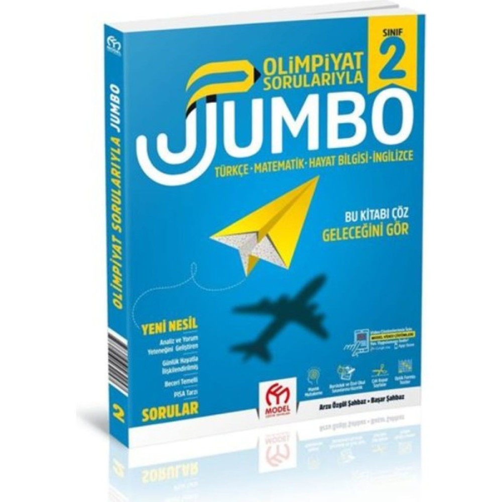 Model Yayıncılık 2. Sınıf Jumbo Olimpiyat Soru Bankası Ders Sınav Kitapları Fiyatı