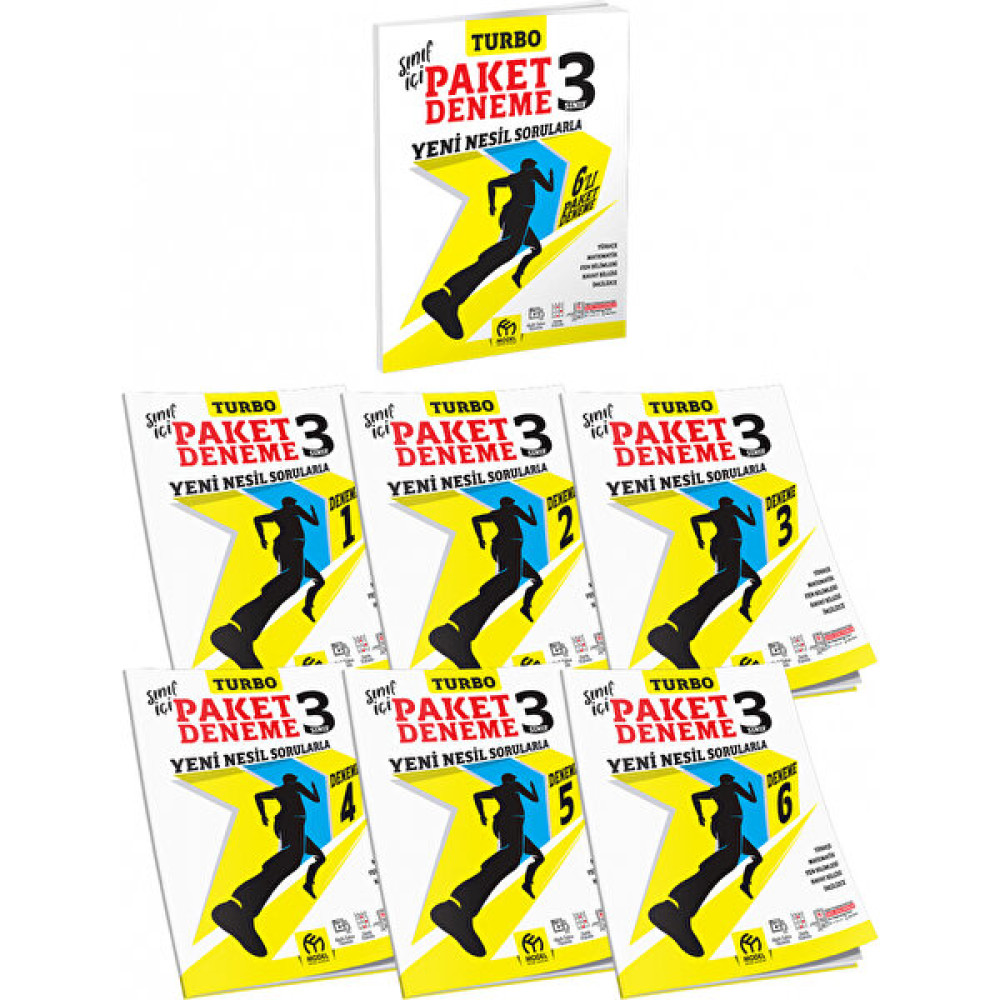 Model Yayınları 3.Sınıf Paket Deneme Kaynak Kitapları Fiyatı