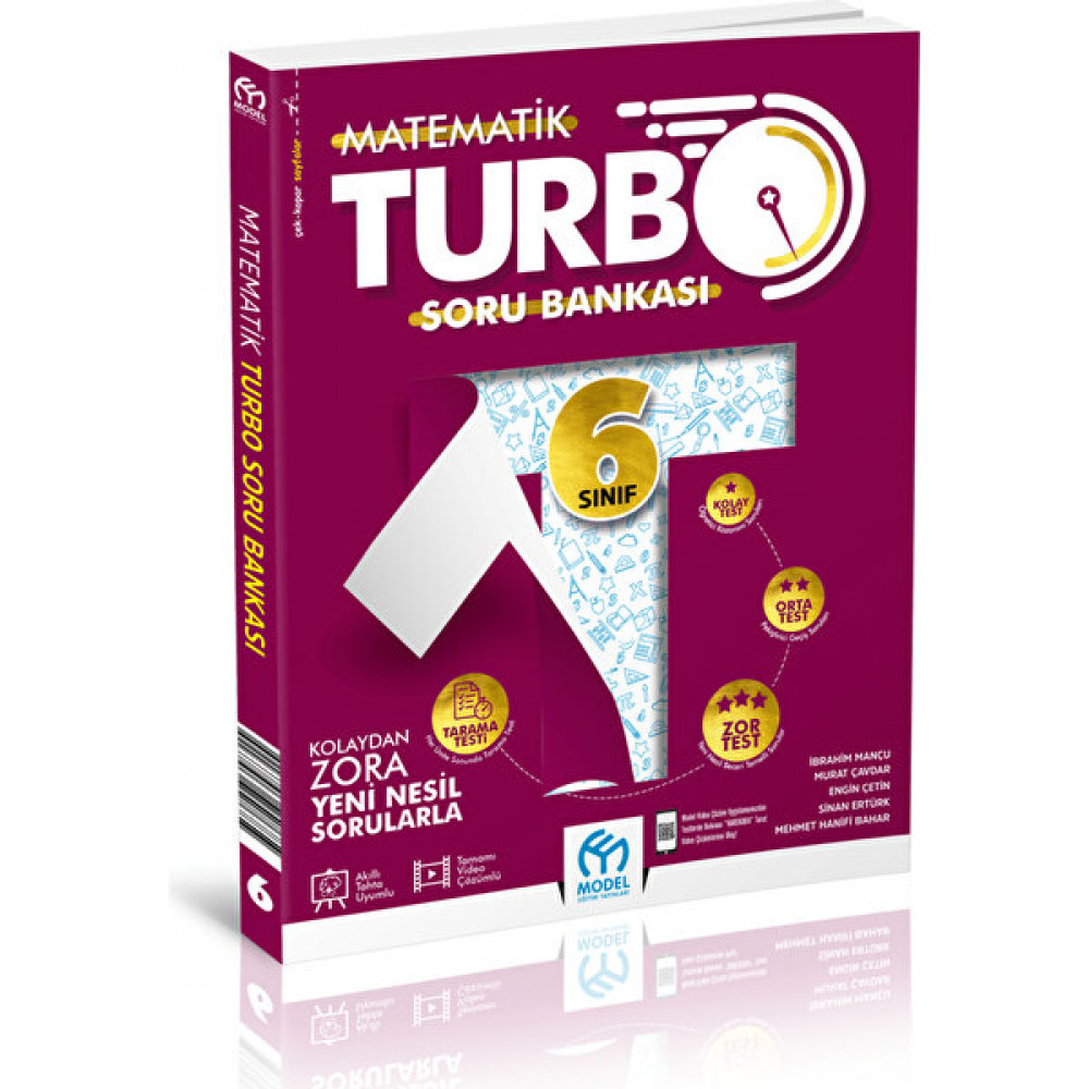 Model Yayınları 6. Sınıf Matematik Turbo Soru Bankası Matematik Fiyatı
