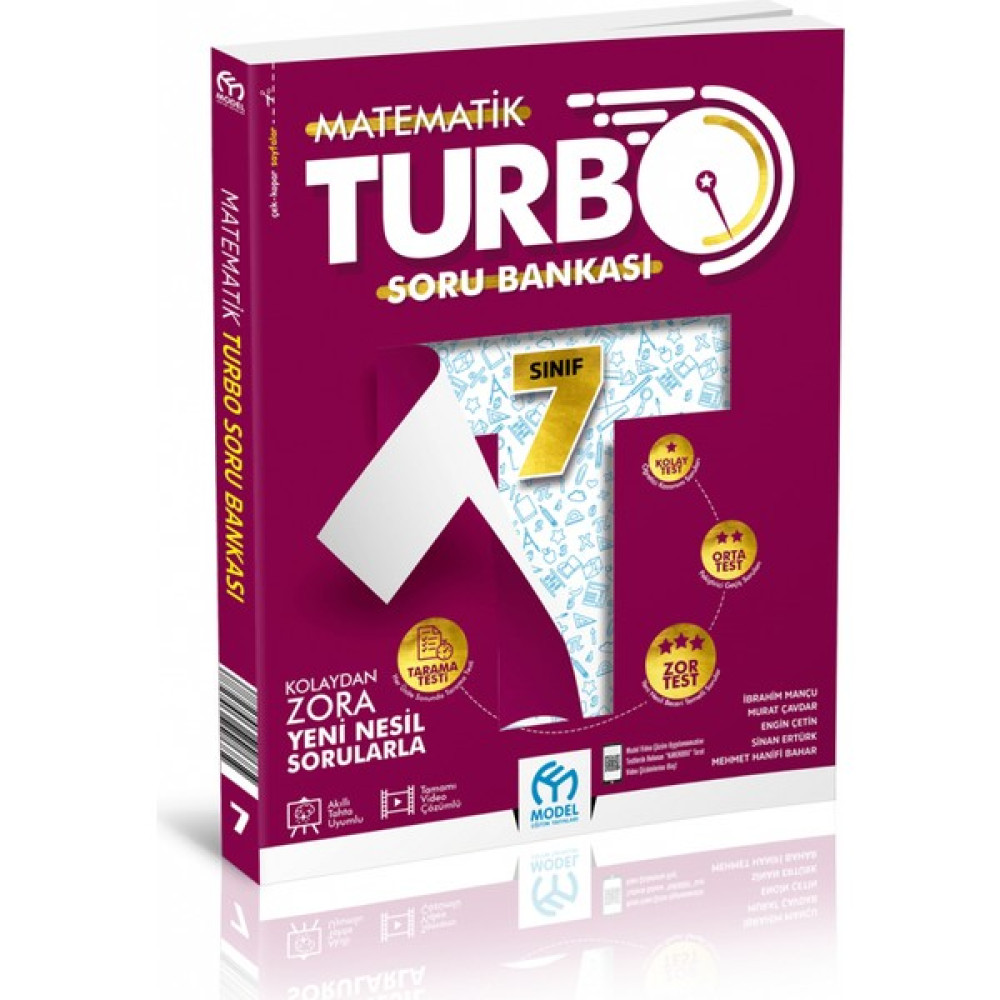 Model Yayınları 7. Sınıf Matematik Turbo Soru Bankası Matematik Fiyatı