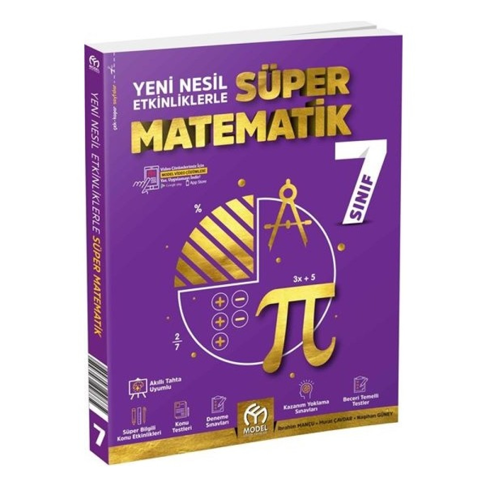 Model Yayınları 7.Sınıf Süper Matematik Soru Bankası Kaynak Kitapları Fiyatı