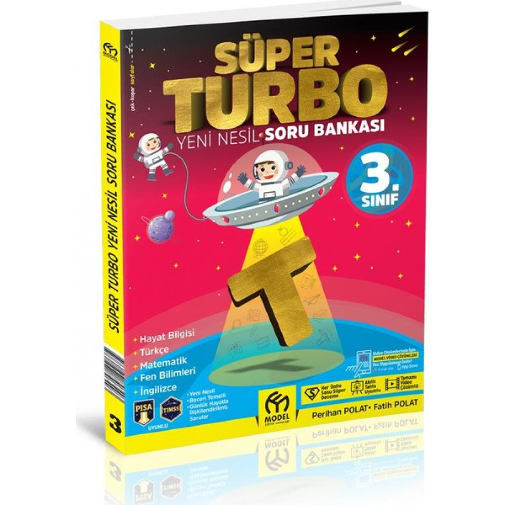 Model Yayınları Süper Turbo 3.Sınıf Soru Bankası Tüm Dersler Fiyatı