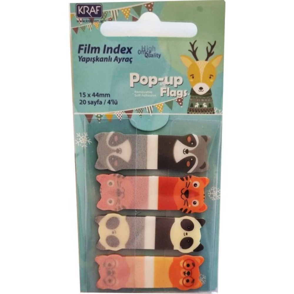 \Modellino Film Index Kraf Yapışkanlı Ayraç Pop Up Flags 20 Sayfa 4 Renk Desen Seçmeli 1 Paket - Panda Desenli \ Oto Boyaları Fiyatı