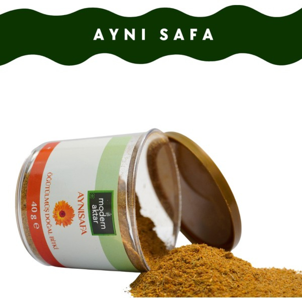 Modern Aktar Doğal Öğütülmüş Aynısafa Bitkisi 40Gr Çay Fiyatı