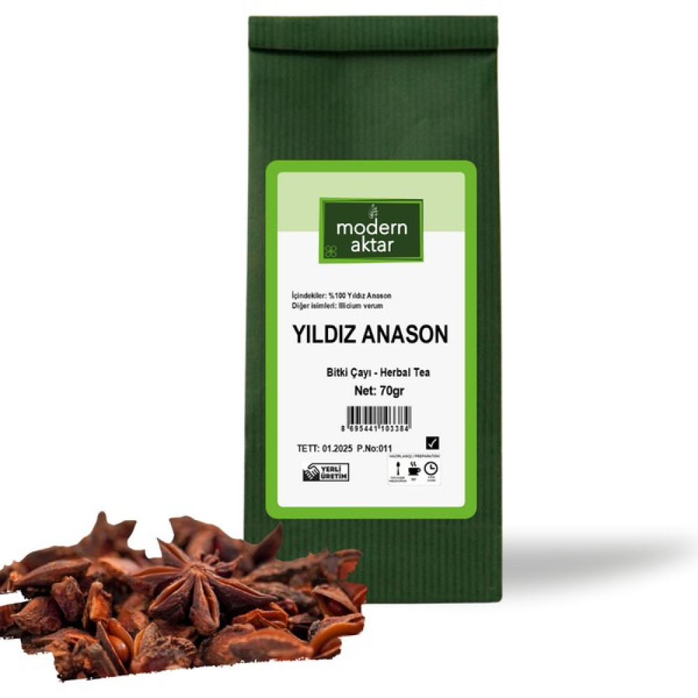Modern Aktar Doğal Yıldız Anason 70 gr Oto Boyaları Fiyatı