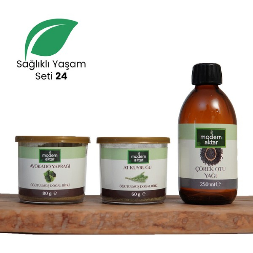 Modern Aktar Sağlıklı Yaşam Seti 24 (Böbrk Taşı) - 1 Adet Oto Boyaları Fiyatı