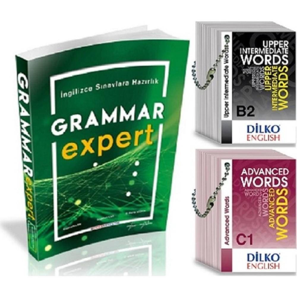 Modern English Grammar Expert + B2-C1 Kelime Kartları Yabancı Dil Öğretici Kitaplar ve Eğitim Setleri Fiyatı