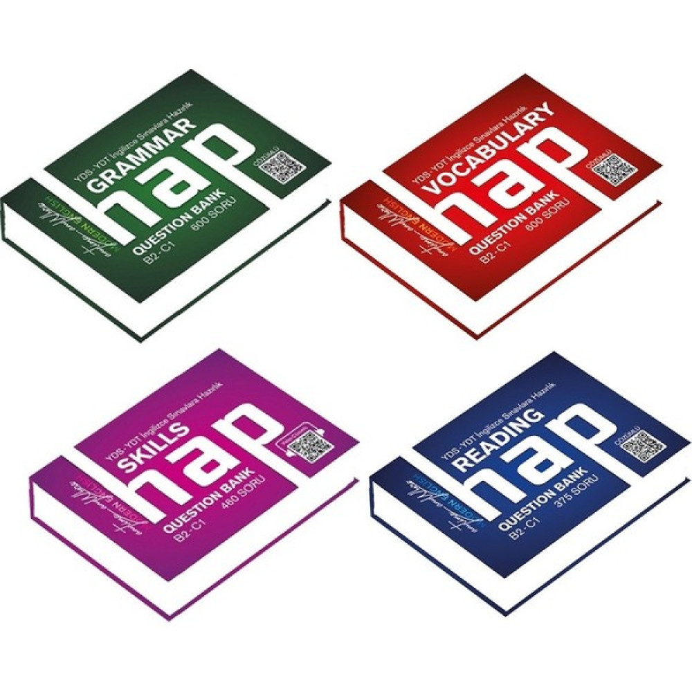Modern English Hap Grammar - Hap Skills - Hap Vocabulary - Hap Reading B2-C1 Question Bank Video Çözümlü Yabancı Dil Öğretici Kitaplar ve Eğitim Setleri Fiyatı