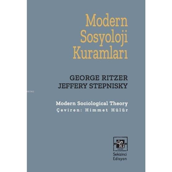 MODERN SOSYOLOJI KURAMLARI - GEORGE RITZER