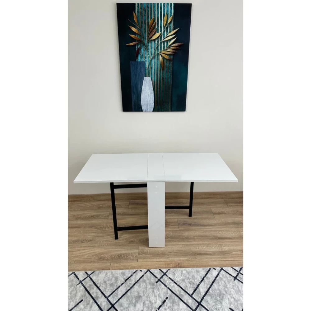 Modern Style Home Pratik Katlanir Tasinabilir 4-6 Kisilik Yemek Masasi Mutfak Dolabı / Mobilyası Fiyatı