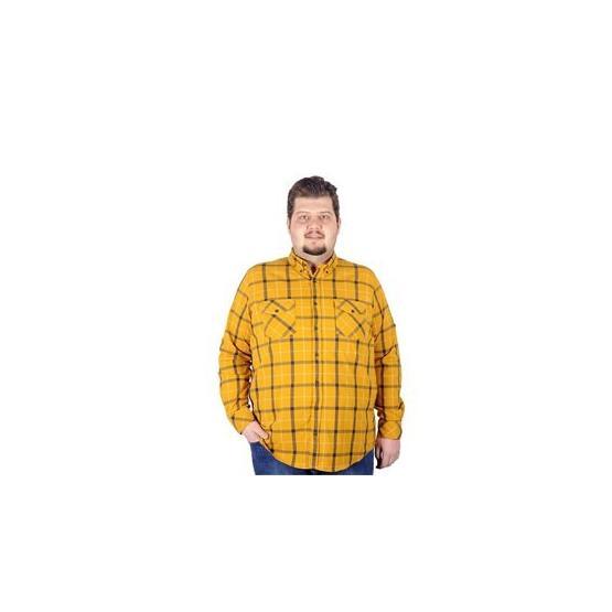 ModeXL 19006 Hardal Erkek Gömlek