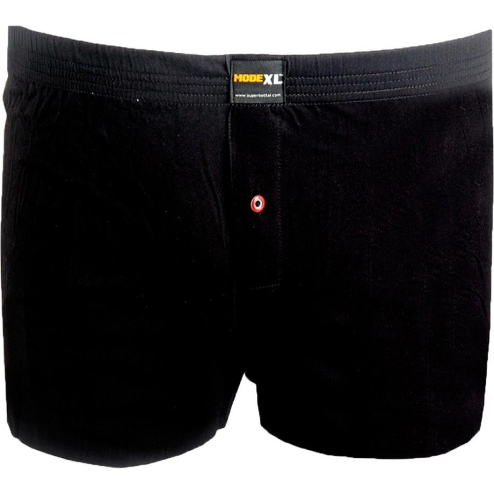 ModeXL Büyük Beden Erkek Boxer Penye 6360 Siyah Erkek Boxer Fiyatı