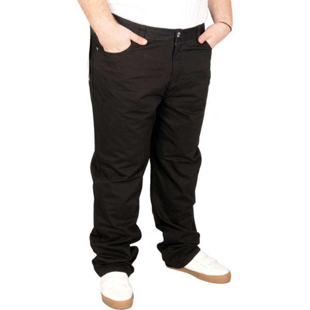 ModeXL Büyük Beden Erkek Gabardin Pantolon 21001 Siyah Erkek Pantolon Fiyatı