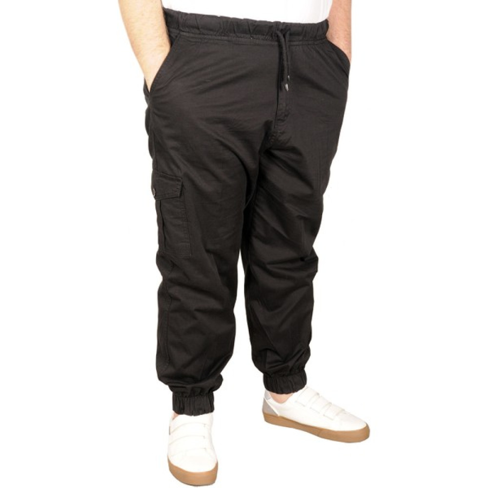 ModeXL Büyük Beden Erkek Keten Kargo Jogger Valencia 21911 Lacivert Erkek Pantolon Fiyatı