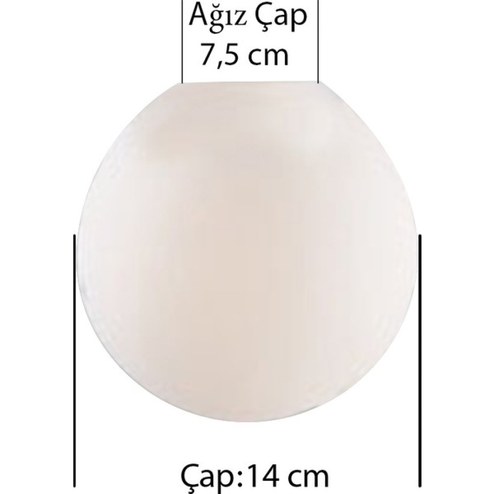 Modi Lighting 14 cm Mat Karpuz Avize Camı - Renkli Elektrik ve Aydınlatma Fiyatı