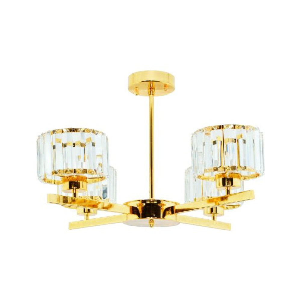 Modi Lighting 4u Venus Gold Kristal Taşlı Modern Avize - Renkli - 4 Avize Fiyatı