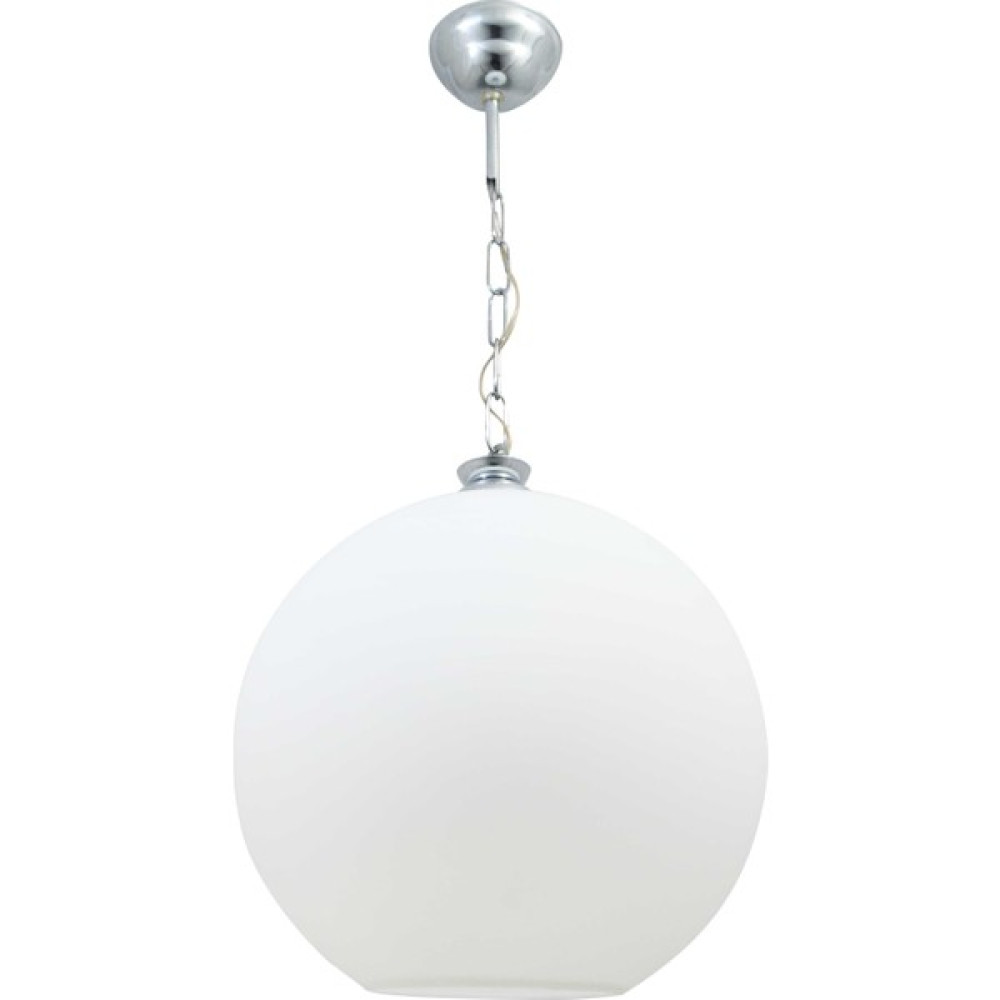 Modi Lighting Zincirli Beyaz Krom Karpuz Avize 35CM MOD-AV-4441-BBY - Renkli - 1 Avize Fiyatı