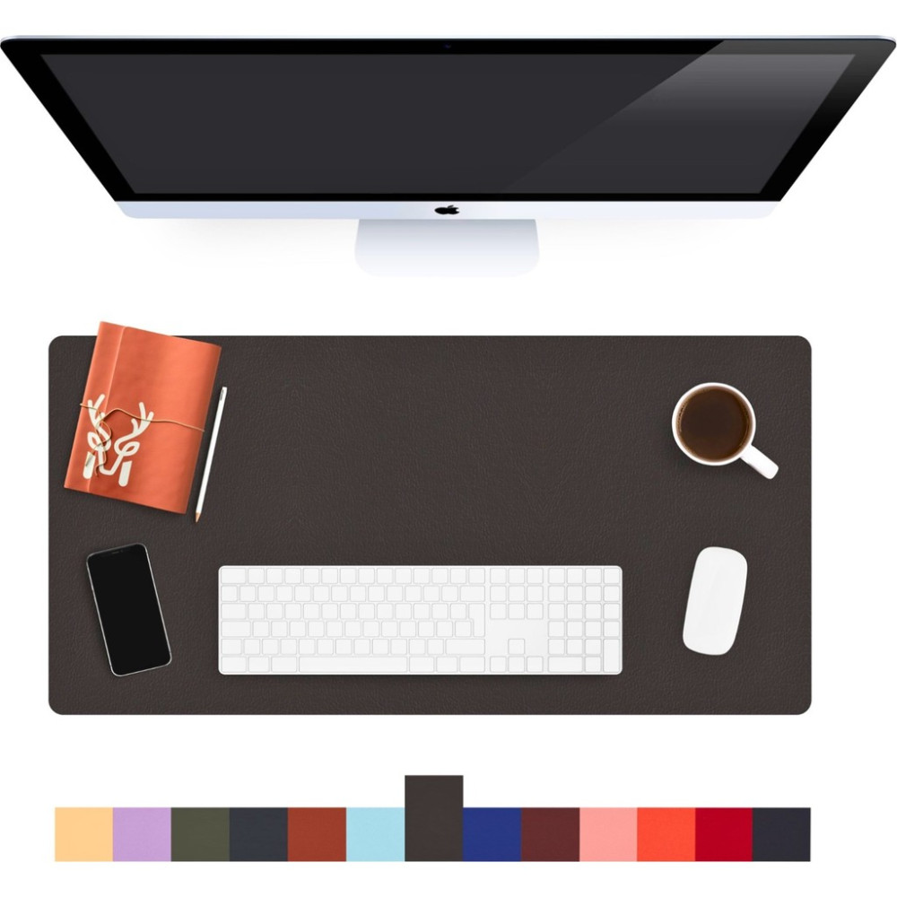Modica Lindos - Deri Mat, Masa Pedi, Büyük Mouse Pad, Ofis Için Mat, Su Geçirmez Mat, Ofis ve Ev Için Deri Pedi, Gaming Masa Matı, Masaüstü Için Masa Mouse Pad Fiyatı