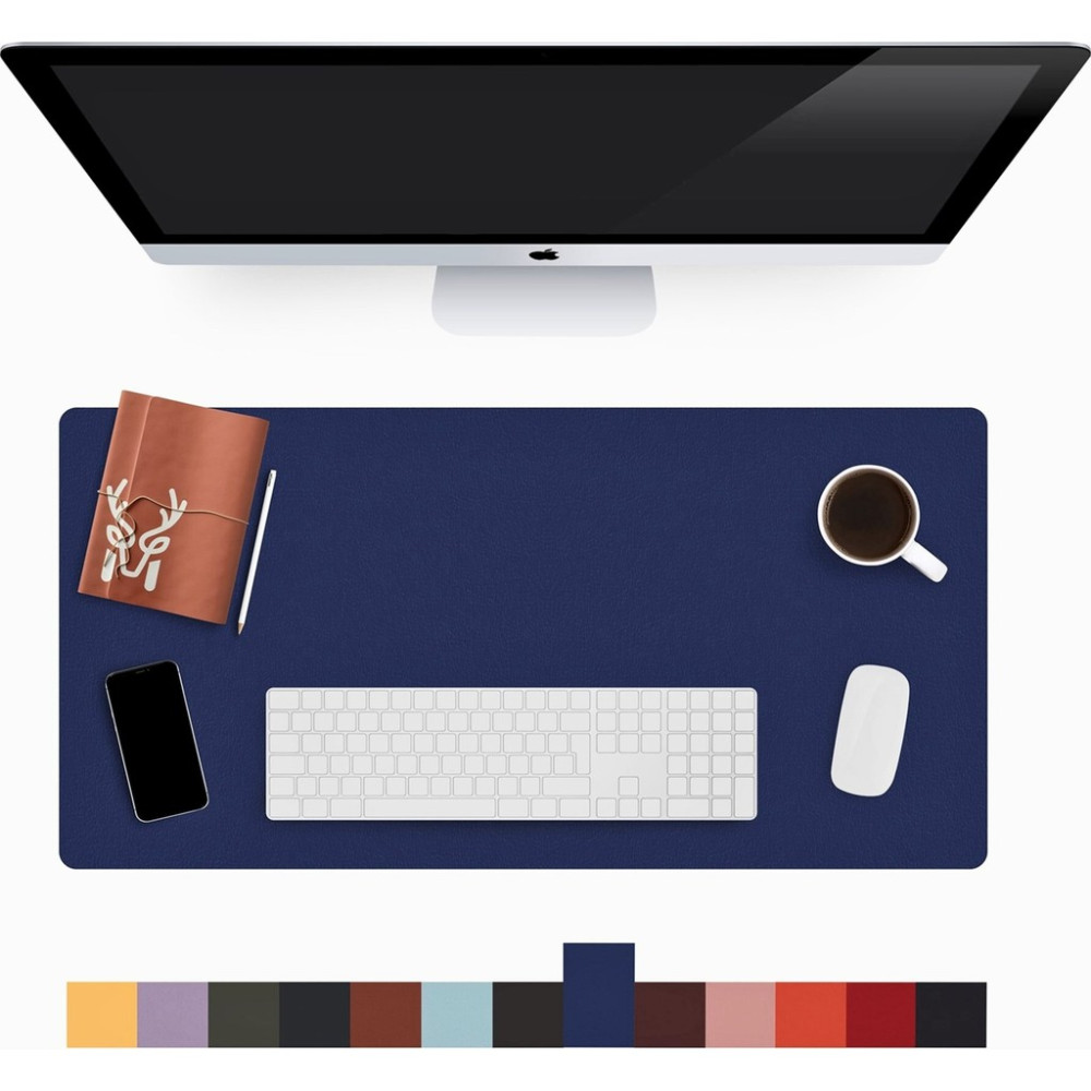 Modica Lindos - Deri Mat, Masa Pedi, Büyük Mouse Pad, Ofis Için Mat, Su Geçirmez Mat, Ofis ve Ev Için Deri Pedi, Gaming Masa Matı, Masaüstü Için Masa Mouse Pad Fiyatı