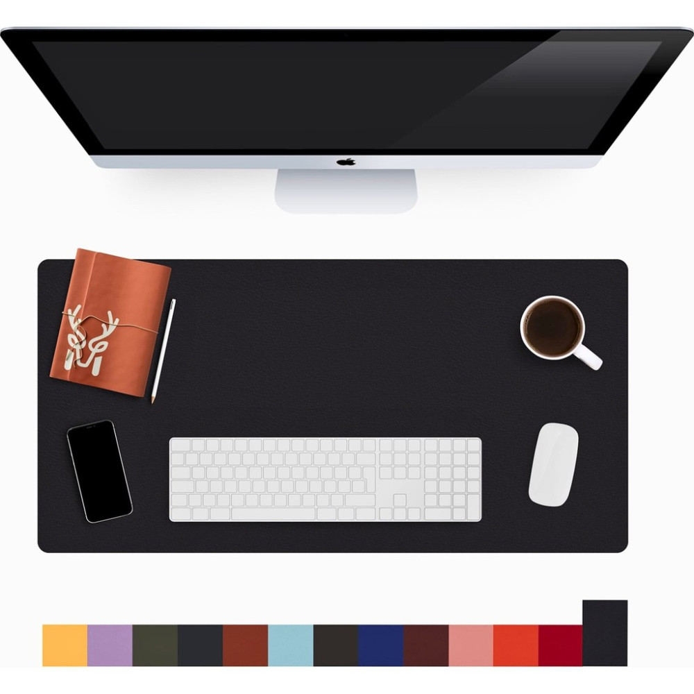 Modica Lindos - Deri Mat, Masa Pedi, Büyük Mouse Pad, Ofis Için Mat, Su Geçirmez Mat, Ofis ve Ev Için Deri Pedi, Gaming Masa Matı, Masaüstü Için Masa Mouse Pad Fiyatı