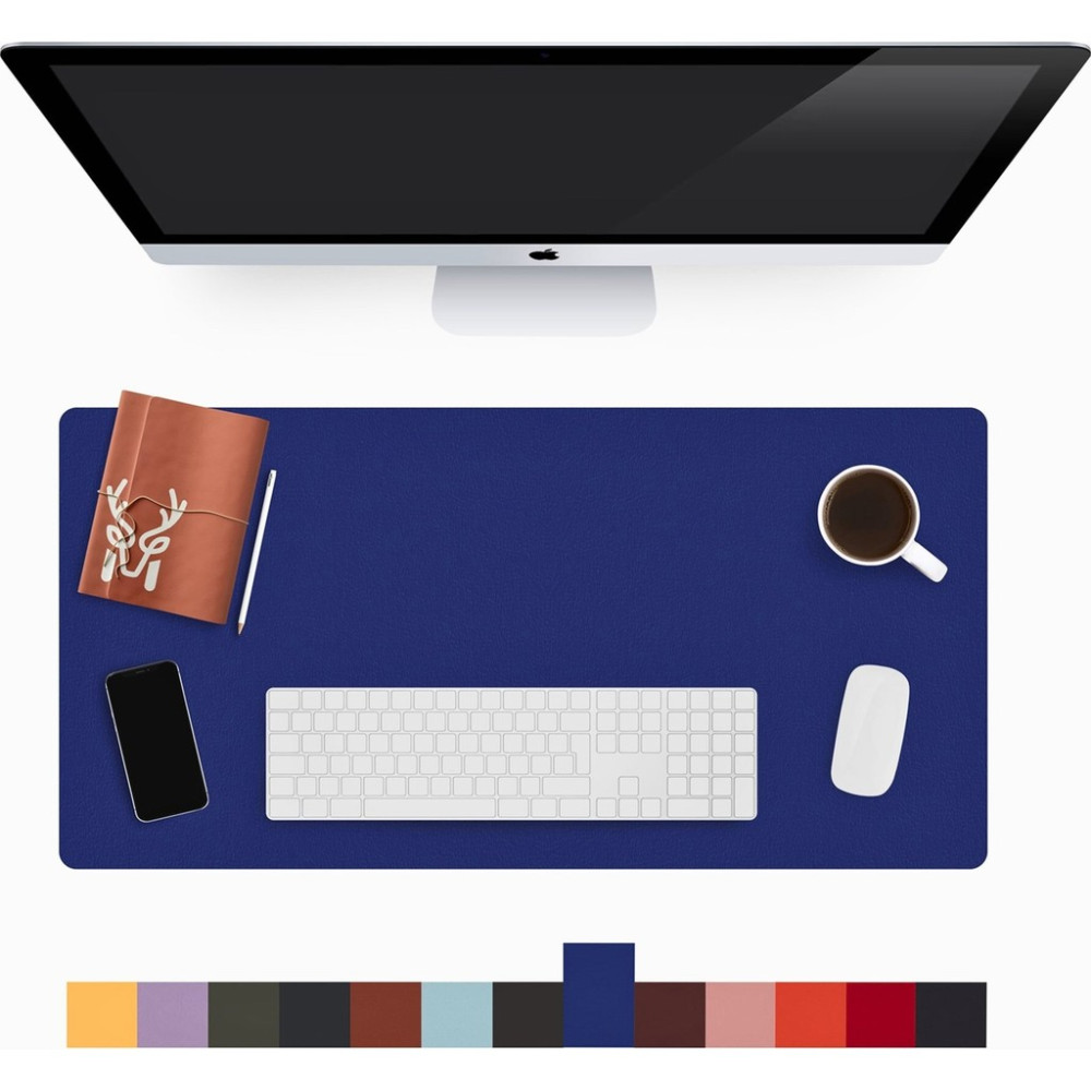 Modica Lindos - Deri Mat, Masa Pedi, Büyük Mouse Pad, Ofis Için Mat, Su Geçirmez Mat, Ofis ve Ev Için Deri Pedi, Gaming Masa Matı, Masaüstü Için Masa Mouse Pad Fiyatı