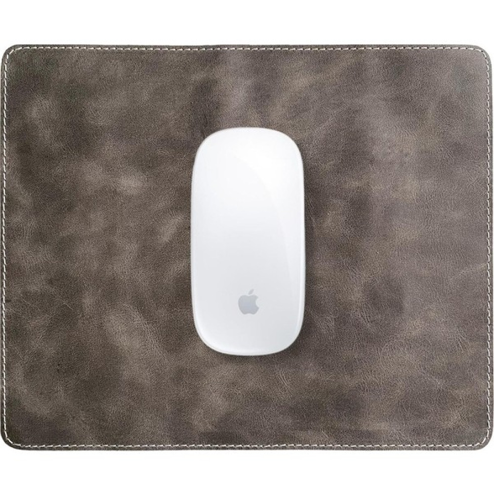 Modica Navada - Luxury Hakiki Deri Mouse Pad - Gri Mouse Pad Fiyatı