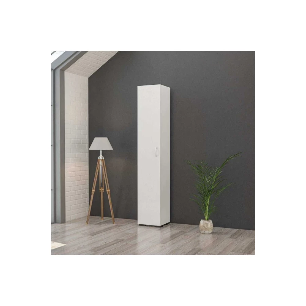 Modilayn Cilek Tek Kapakli 5 Rafli Cok Amacli Dolap, Banyo Dolabi, Mutfak Dolabi Banyo Dolabı / Mobilyası Fiyatı